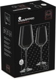 MASTERPRO CRISTAL WINE UP| SET 2 Copas de Vino | 46.3 CL