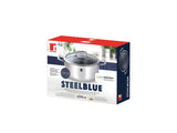 Cacerola 24 cm Acero Inox SteelBlue Bergner con Tapa Inducción