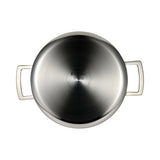 Cacerola 24 cm Acero Inox SteelBlue Bergner con Tapa Inducción