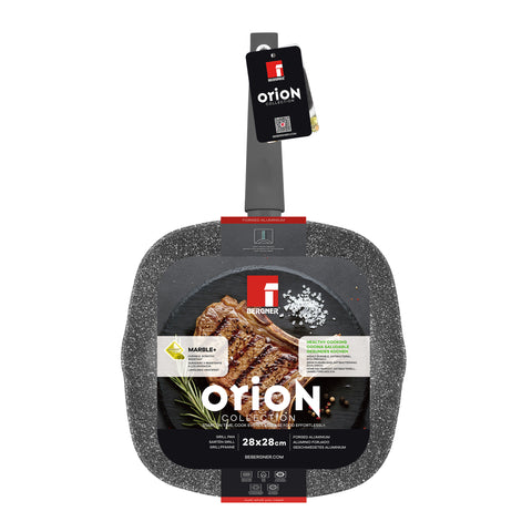 Bergner Grill 28x4.5cm Aluminio Forjado Orion Bg