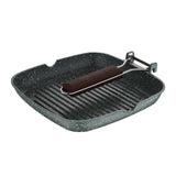 Sartén Grill 24 cm Aluminio Fundido Vida Bergner Apto Inducción