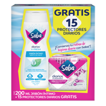 Saba Jabón Intimo Fresh 200ml + Protectores Diarios Multiforma 15s