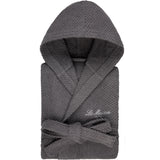 Bata de baño hombre L/XL 340gsm 100% algodón gris La Maison