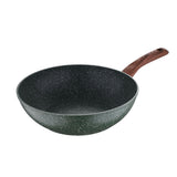 Wok 28 cm Aluminio Forjado Vida Bergner Apto Inducción
