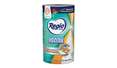 Toalla de papel Regio Grand Absorb Master Chef 1s