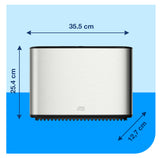 Tork Dispensador Papel Higiénico Mini Jumbo de Acero Inoxidable