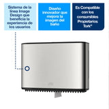 Tork Dispensador Papel Higiénico Mini Jumbo de Acero Inoxidable