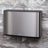 Tork Dispensador Papel Higiénico Mini Jumbo de Acero Inoxidable