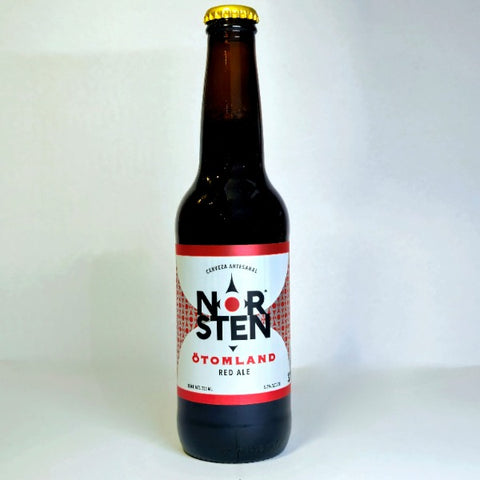 Cerveza Artesanal Norsten Red Ale 1 botella de 355 ml