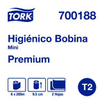 Tork Higiénico en Bobina Premium HD 200 mts