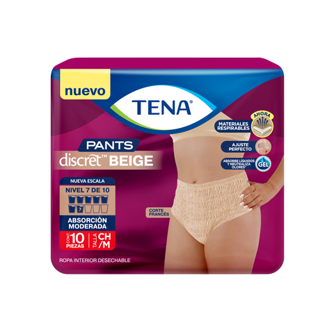 TENA Pants Discret Mediano 10s