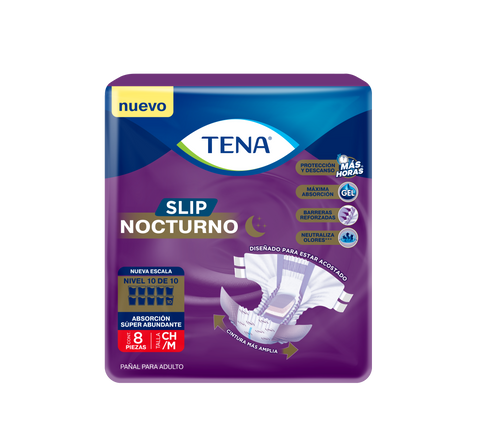 TENA Slip Nocturno Mediano 8s