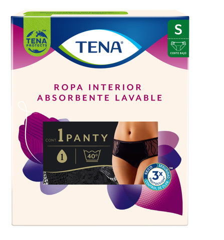 TENA RI Reusable Corte Bajo Negro CH 10x1