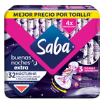 SABA Buenas Noches Extra con alas 32s