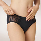 Ropa Interior Lavable Tena Corte Bajo Negro Talla Xl 1 Pz