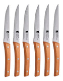 Bergner Set De Cuchillos Chuletero Vida 6 Pzs