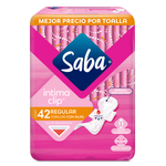 SABA Intima Clip Regular con alas 42s