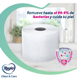 Papel Higiénico Regio Clean & Care 8 Rollos 300 Hojas Dobles