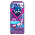 SABA Ultra Invisible Nocturna con alas 22s