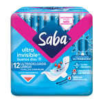 SABA Ultra Invisible Larga con alas 12s