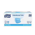 Tork® cubrebocas triple capa 50s