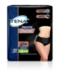 TENA Pants Discret Black Grande 10s